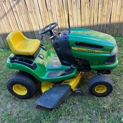 Mower John Deere 102 series no codes no emails