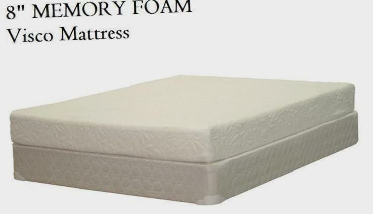 Brand New Queen Memory Foam Mattress Set