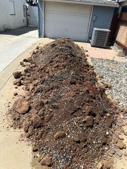 Rocks and dirt free