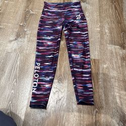 Female. Small Leggings:Peloton 