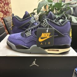Jordan 4 Lakers Sz 5.5y, 13M