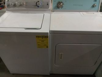 Washer and gas dryer they both work great
