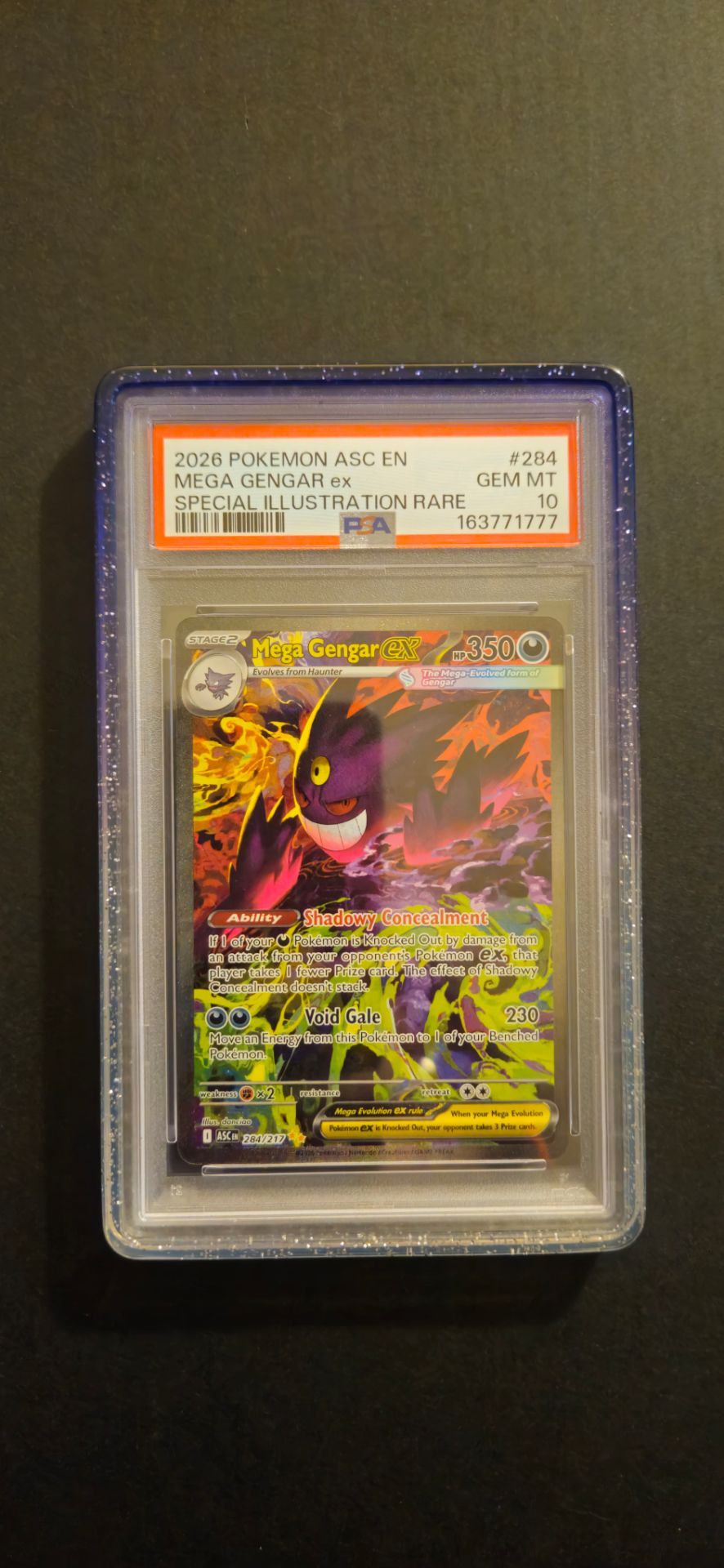 2026 POKEMON ASC EN-ASCENDED HEROES #284 MEGA GENGAR EX PSA 10 for Sale ...