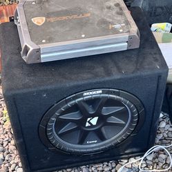 Kicker Subwoofer And Rockville