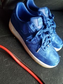 Blue Nike Low Top Air force 1