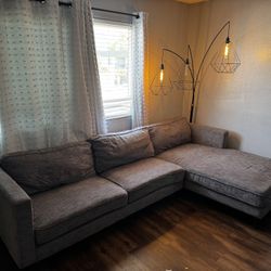 Ashley Furniture 2 Piece Sectional W Chaise (reasonable Offer Only)