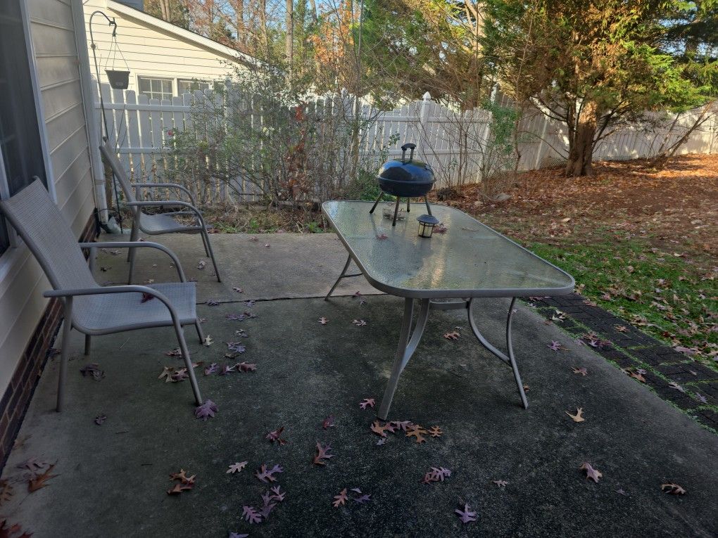 Patio Table With Chairs