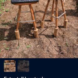 Extra Tall Swiveling Bar Stools