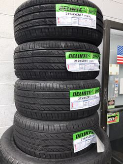 215/45R17 DELINTE DH2 $289 All 4 Installed with alignment
