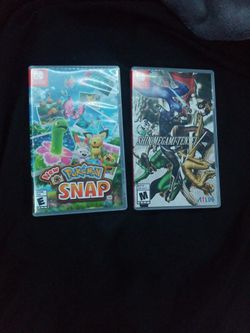 new pokemon snap and shin megami tensei v for switch