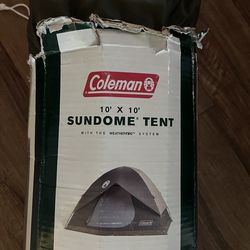 Like New 10 x 10 ft Coleman Tent