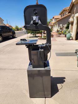 Lathe and band saw, plus all extras