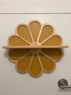 Flower Decorative Wall Shelf