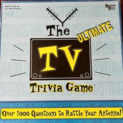 Complete Vintage 2004 The Ultimate TV Trivia Board Game