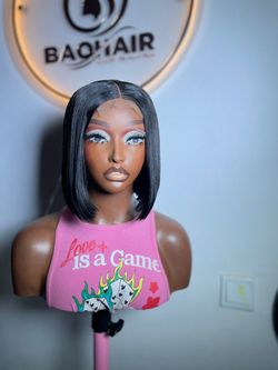 Vietnamese Bone Straight Bob Wig 