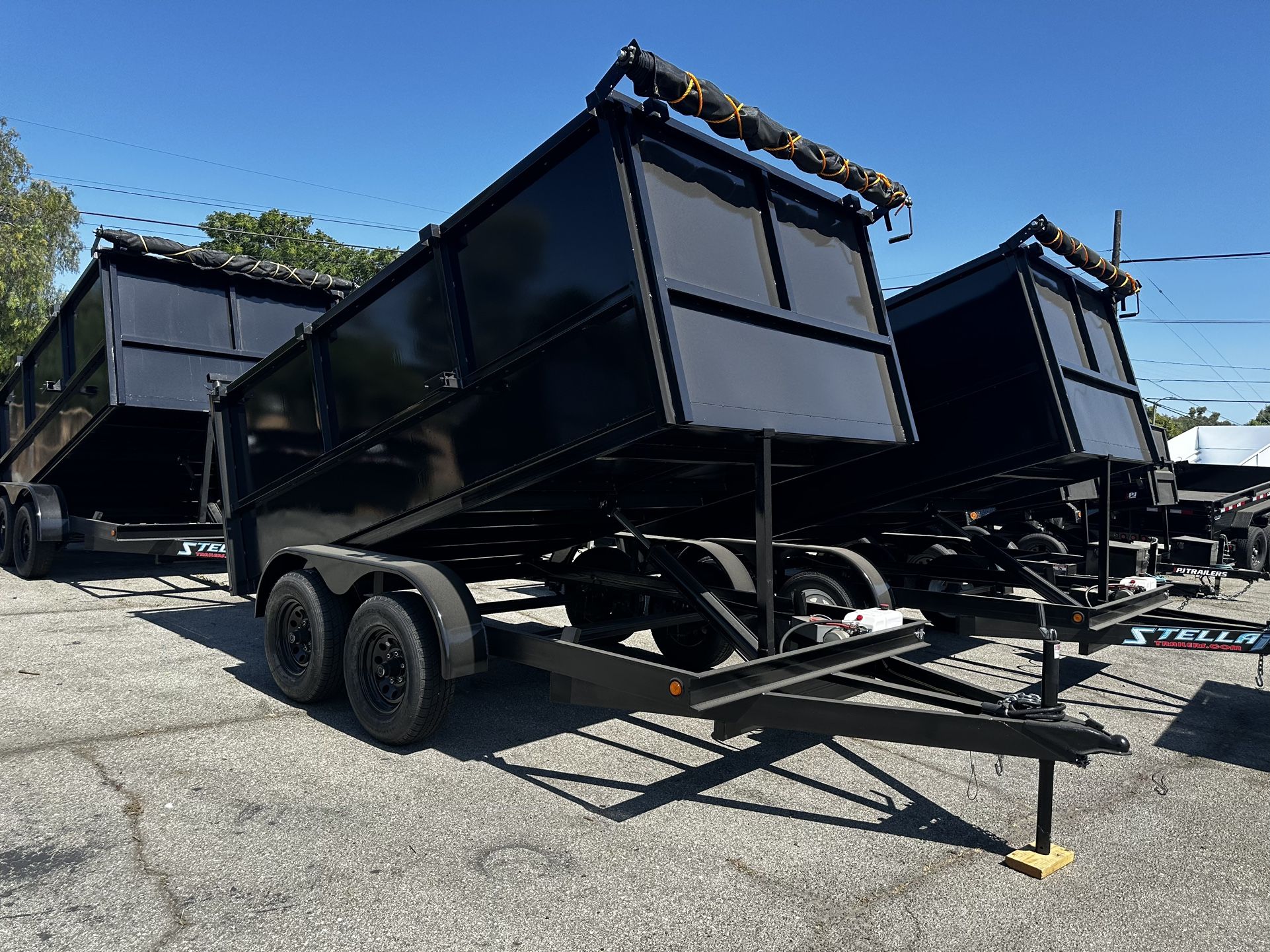 8x12x4 Dump Trailer 