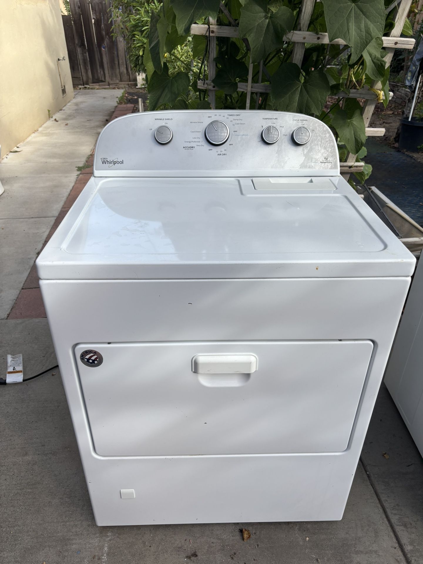 Whirlpool Gas dryer