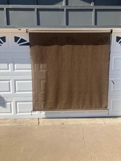 Roll up sun shade