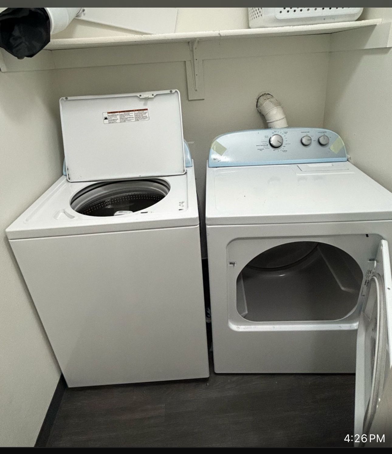 Washer And Dryer Eight Month Old