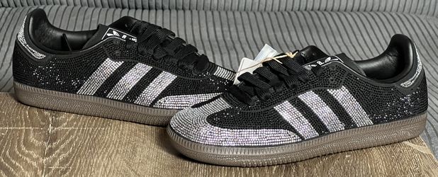 adidas Samba OG Rhinestone Black Silver | Women's Size 5 | IH9052 (2025) NEW