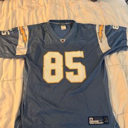 Chargers Jerseys, Vintage Reebok NFL Gear