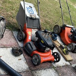 Parts Or Repair Lawnmower/Backpack blower And Sanders(Those Work)