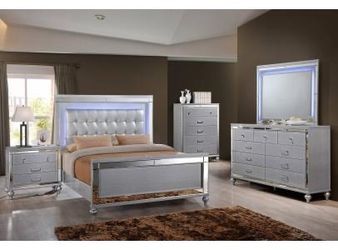 Valentino Panel Bed Set King Size