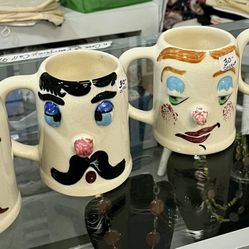 Set of 4 Collectible Muggsy Mugs-WILL SELL SEPARATELY, $30 EACH-PLEASE READ DESCRIPTION