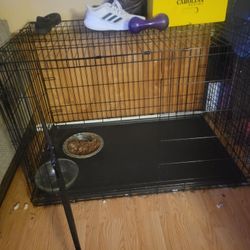 XXL Dog Crate With Divider