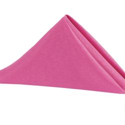 Premium Polyester Napkin 20"x20" - Fuchsia