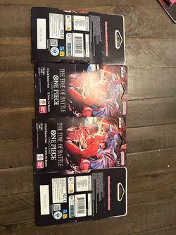 One Piece Card Game The Time of Battle Booster Pack x2