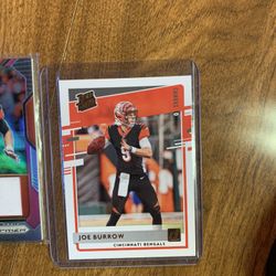Canvas Joe Burrow Rated Rookie