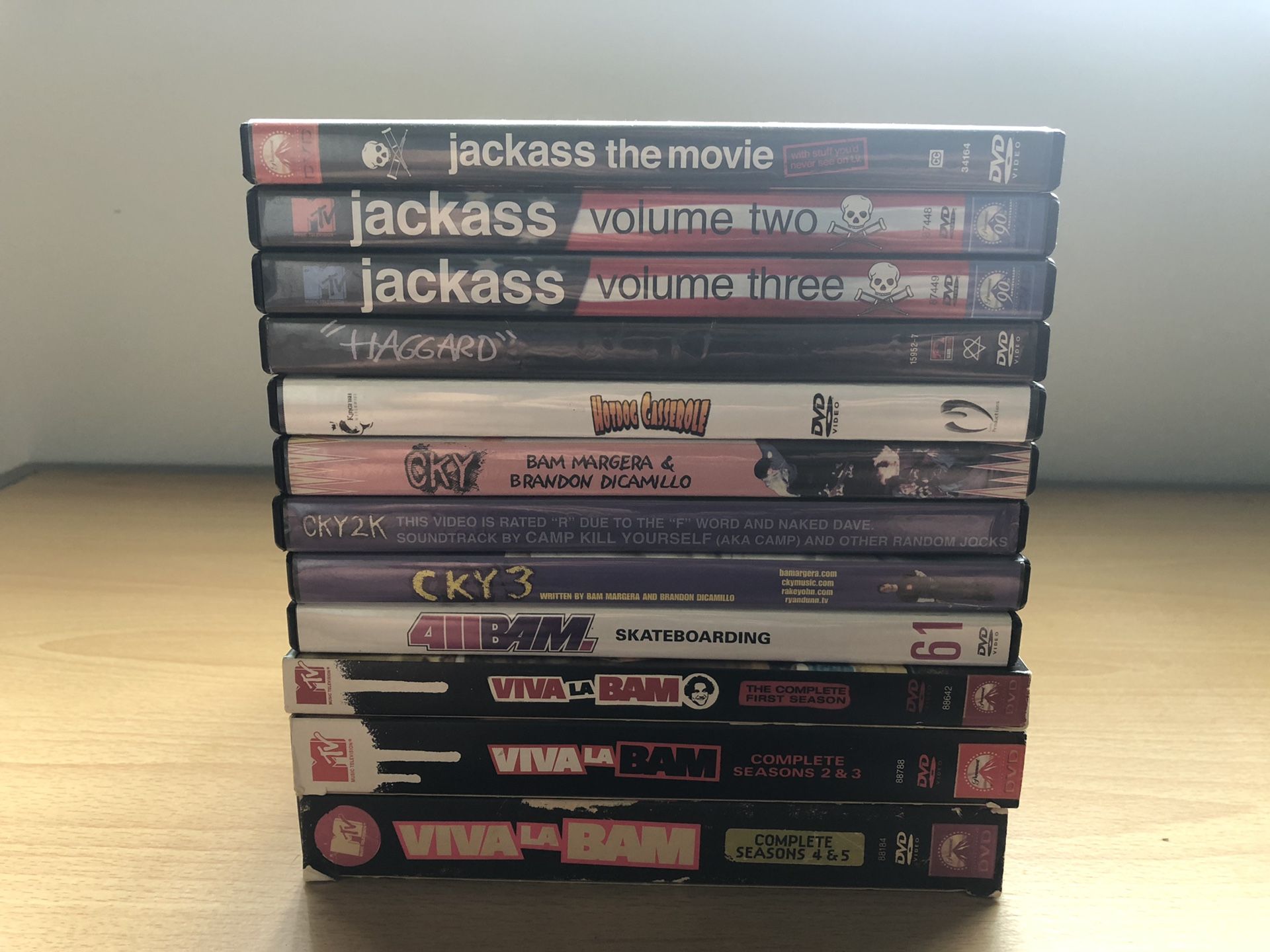 CKY Bam Margera ViVa La Bam DVD Collection