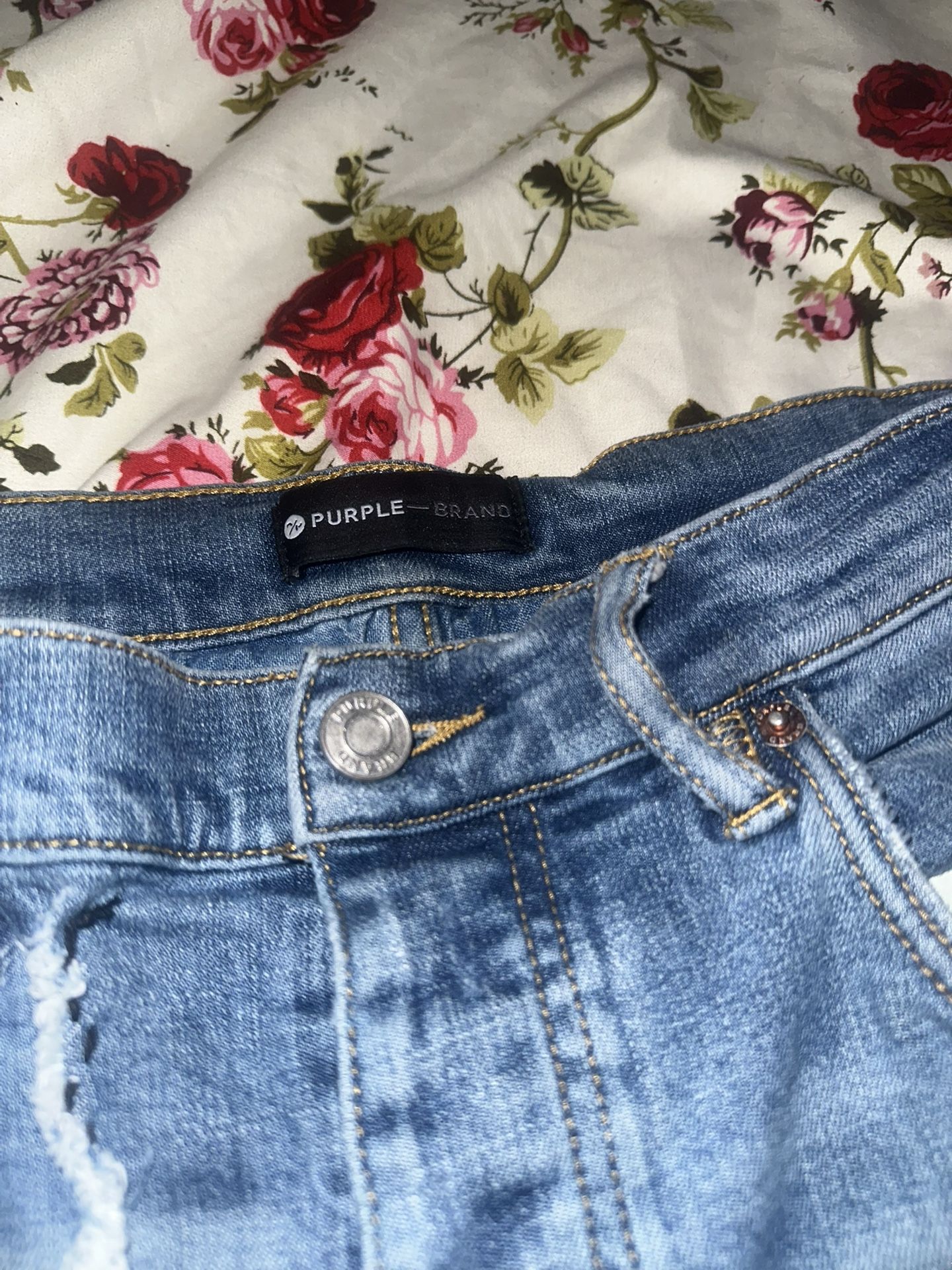 Purple Brand Light Blue Jeans