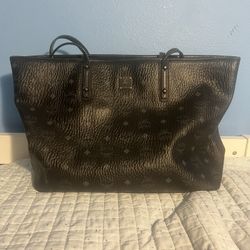 Black MCM Purse Bag