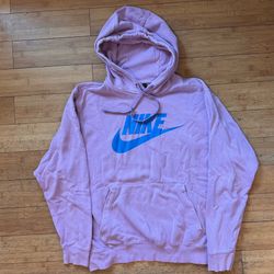 Purple Nike hoodie (large)