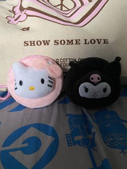 plush coin purse