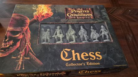 Disney Pirates of the Caribbean: Dead Man's Chest Collector's Edition Chess Set.