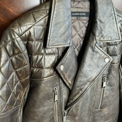 New With Tags Men’s Wilson Genuine Leather Jacket large New 
