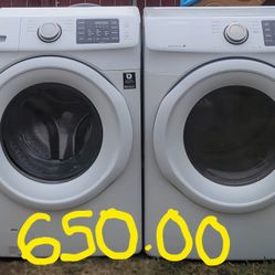 Samsung Washer And Gas Dryer 