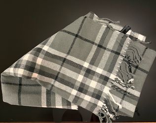 Express Plaid Fringe Scarf