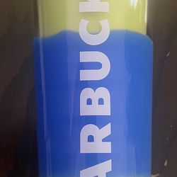 2023 Starbucks Spring Blue Wave Color Changing Tumbler 24 oz No Straw Topper