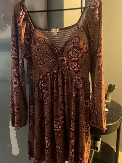 Bick & Hen Floral Long sleeve Dress Size L