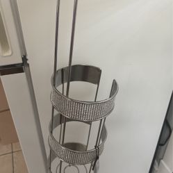 Rhinestone Toilet Paper Holder