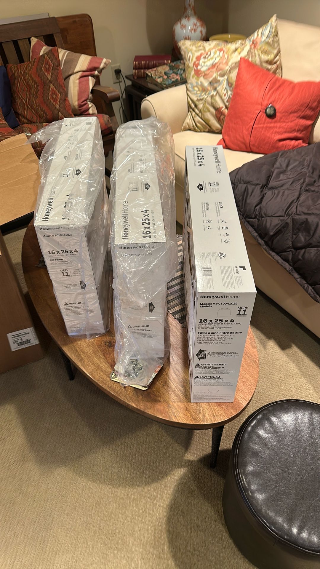 16 X 25 X 4 Merv 11 Furnace Filters