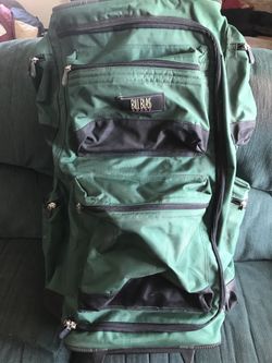 Bill Blass Duffle Luggage Bag with Rollers