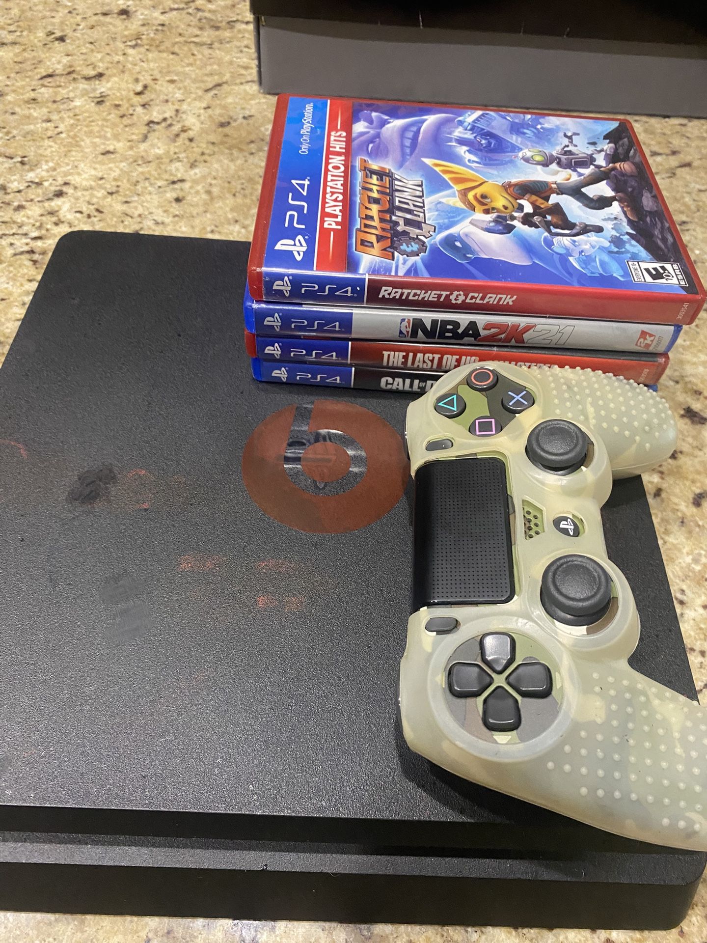 PS4 W Controller And Games Included