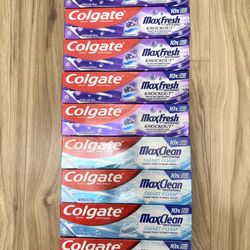 $20 For 6 tubes Colgate toothpaste 6oz/6.3oz Exp:2026