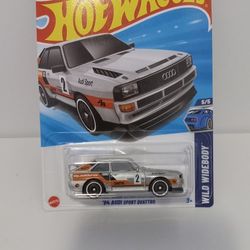 Hot Wheels 🔥 🌶 84 Audi Sport Quattro Regular treasure hunt.
