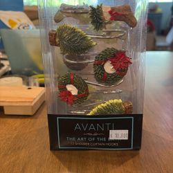 Christmas Shower Curtain Hooks